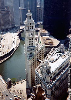 Landmark Tribune Tower in Chicago'